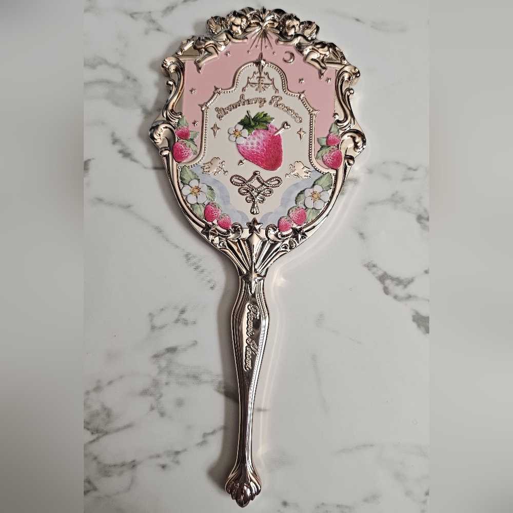 Flower knows strawberry roccoco hand mirror pink new New no box